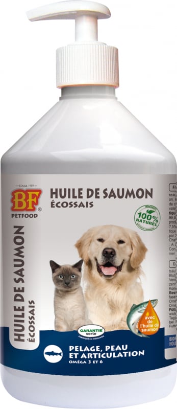 BIOFOOD Zalmolie voor honden en katten