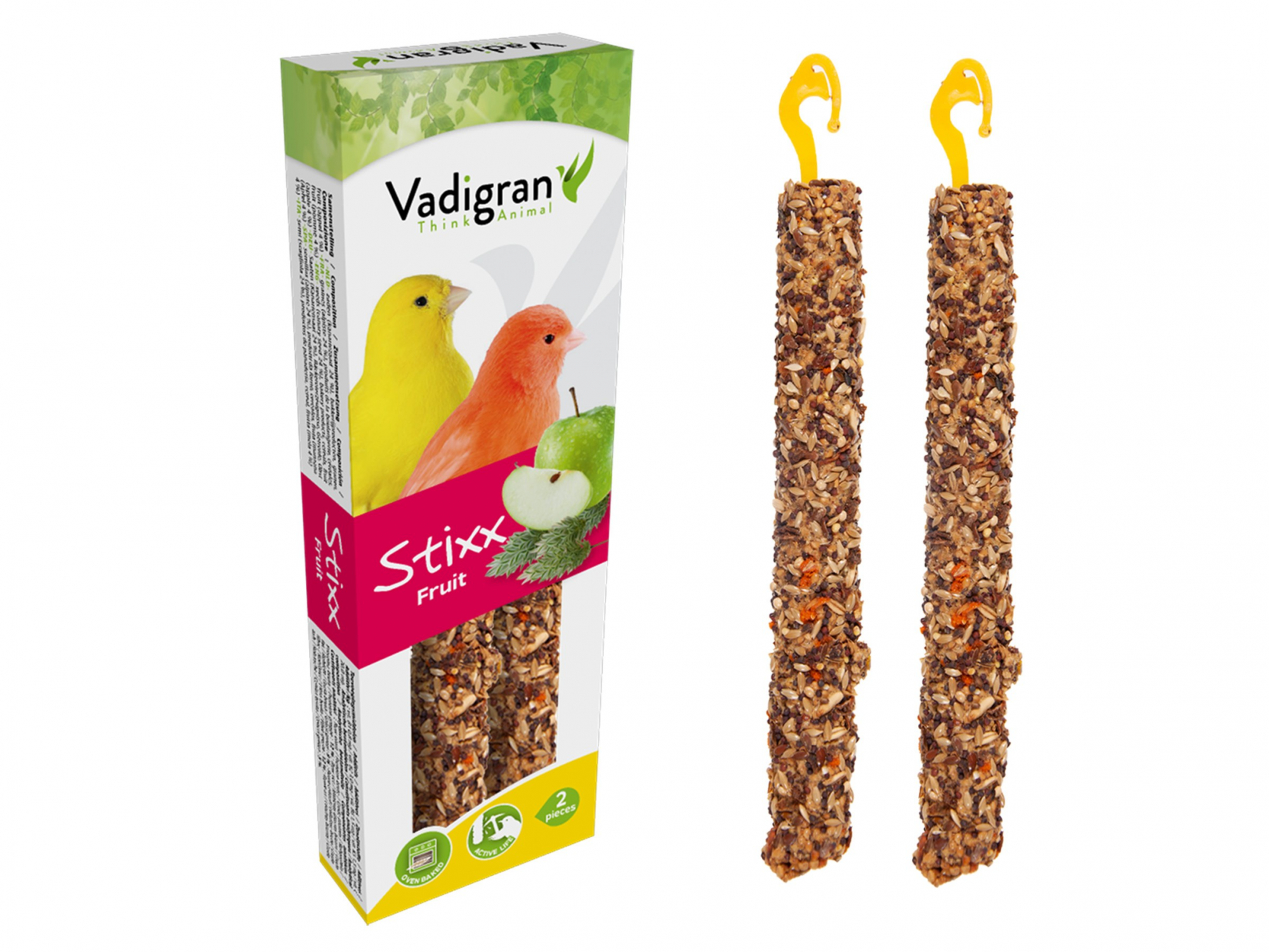 Baguettes à ronger Vadigran StiXX canari fruit 85g