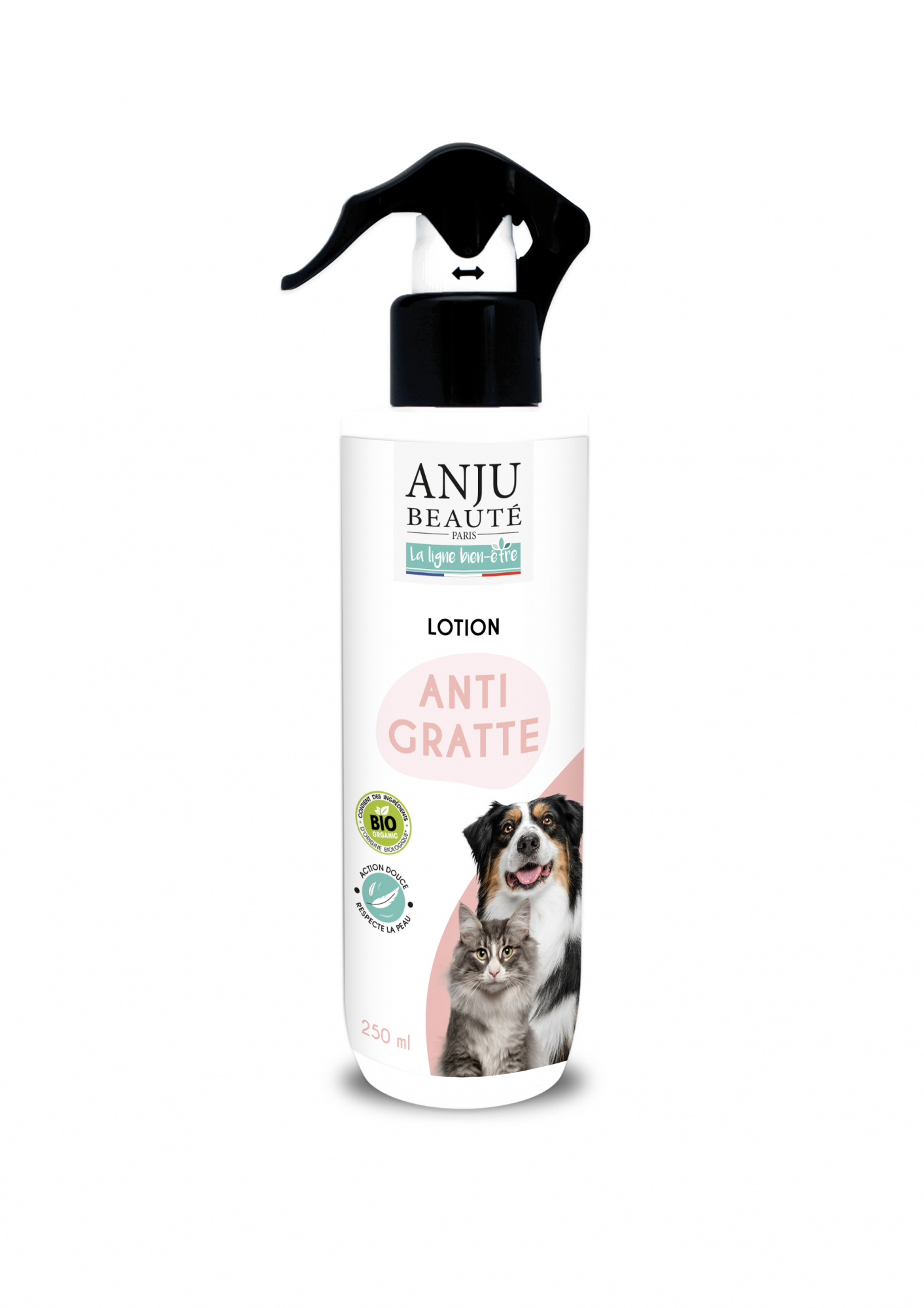 ANJU - Bio-Anti-Juckreiz-Lotion für Hunde und Katzen