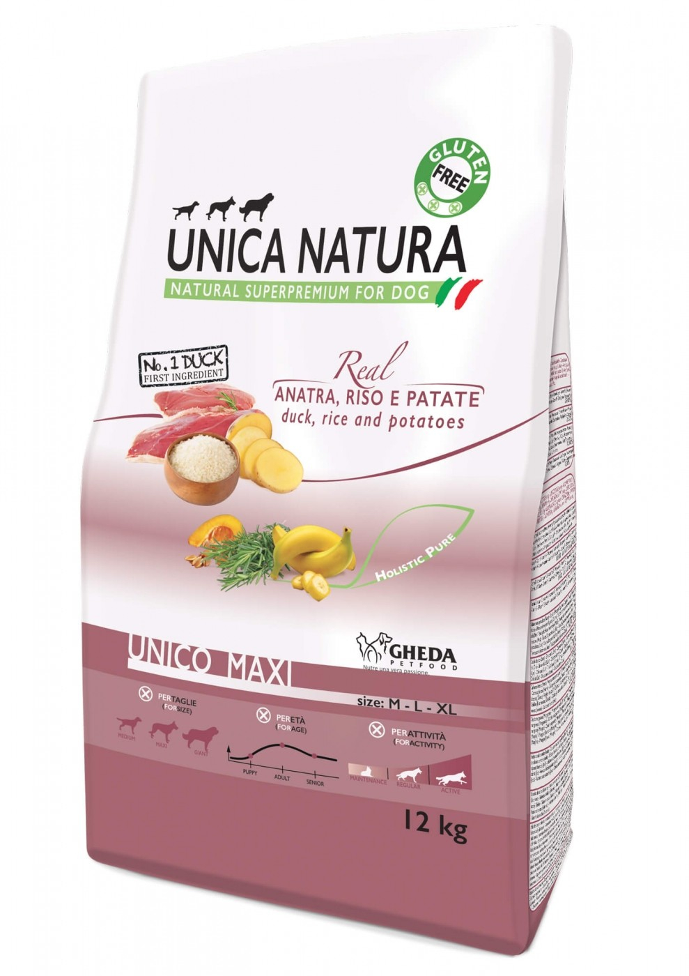 GHEDA Unica Natura Maxi - met eend