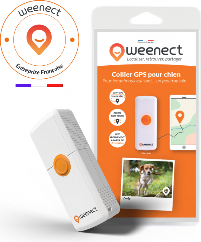 Dog GPS Tracker – Weenect XS (Black Edition 2023)