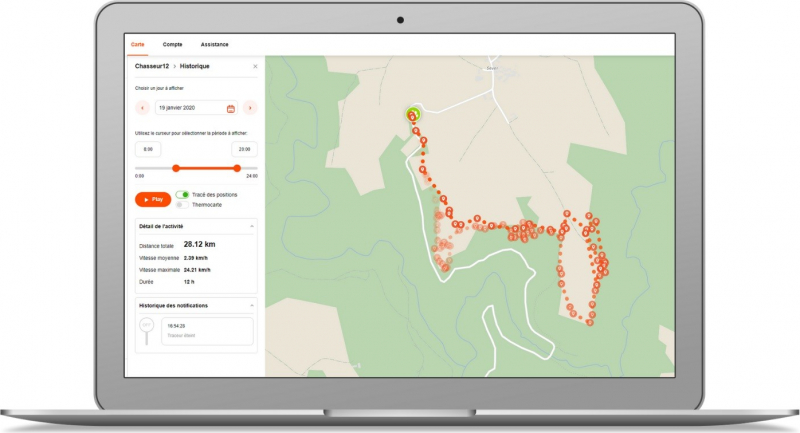 GPS-Tracker für Hunde Weenect Dogs