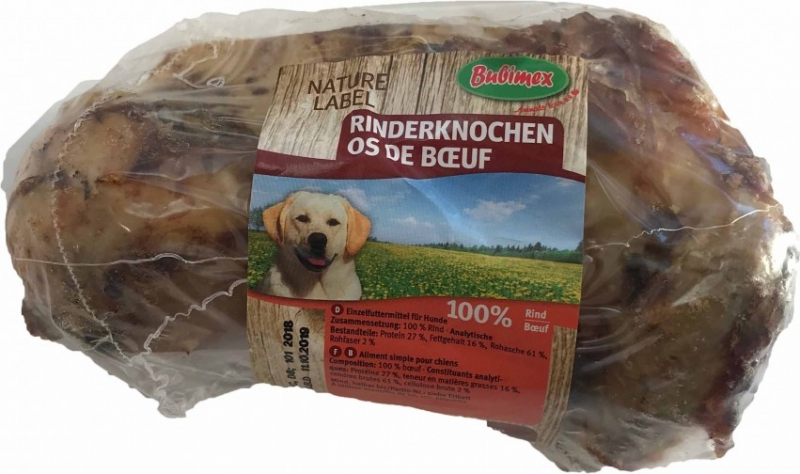 BUBIMEX Os à mâcher bœuf 100% naturel pour chien