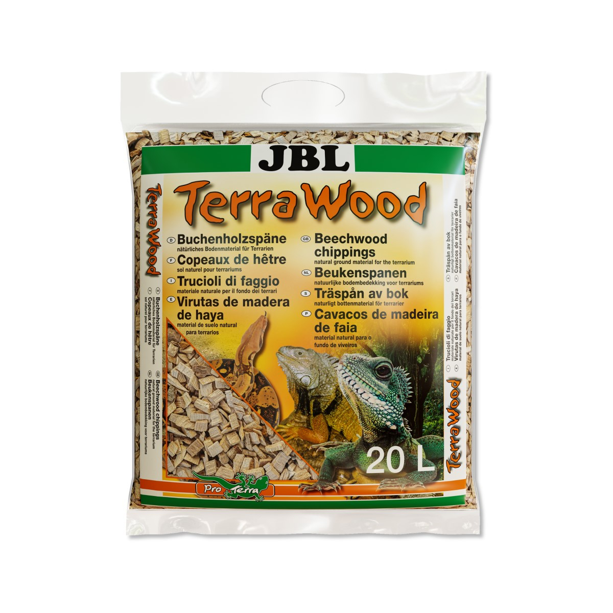 JBL Terra Wood Substrat de sol pour terrariums arides et semi-arides 