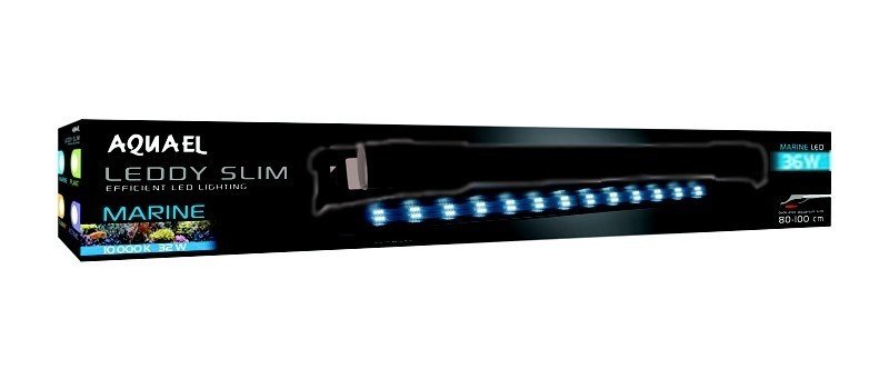 Aquael Leddy Slim Marine Schwarze LED für Meerwasseraquarium