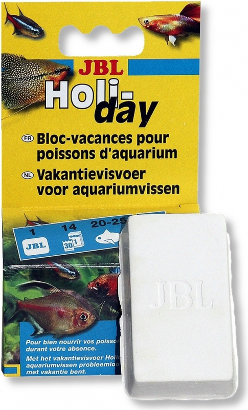 JBL Holiday bloque de comida para peces 2 semanas
