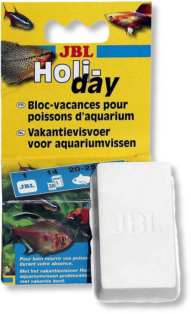 JBL Holiday bloque de comida para peces 2 semanas