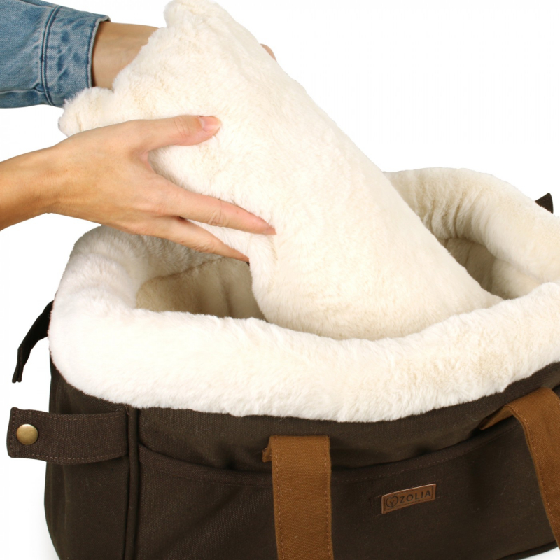 Bolso de mano para transporte de perros pequeños o gatos Zolia Aspen