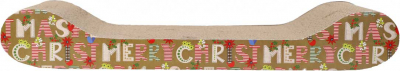 Griffoir en carton pour chat Merry Xmas Zolia Festive