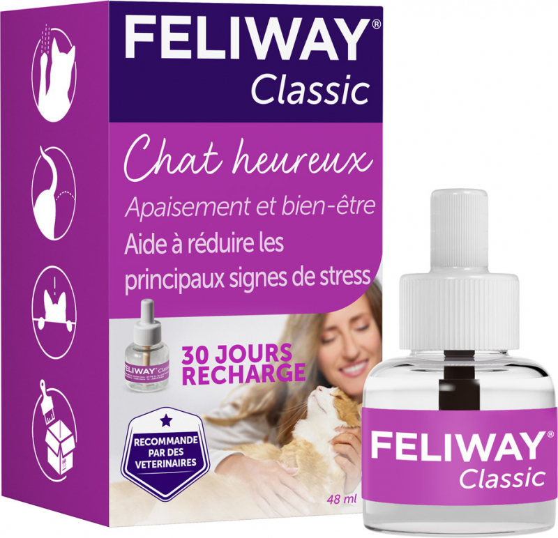 Feliway Classic recambio 30 días - 48 ml