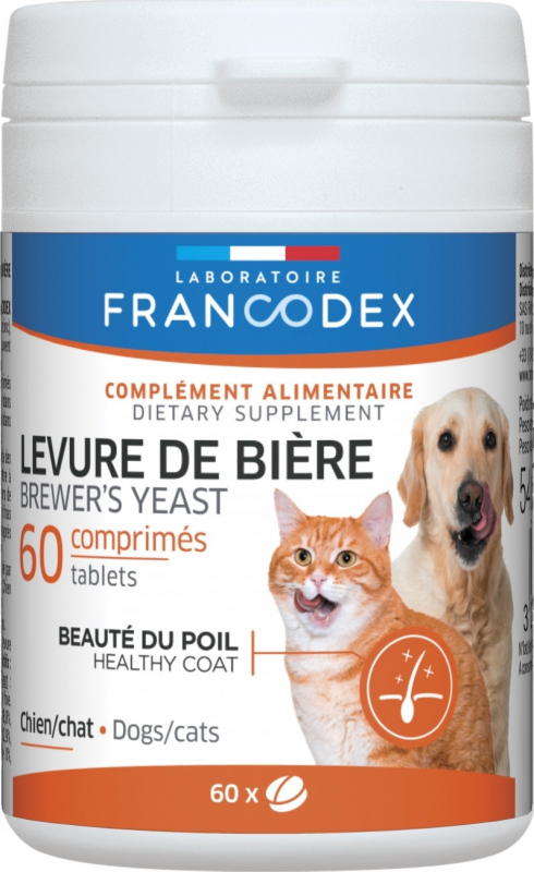Francodex Levure de bière pour chiens et chats