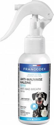 Francodex Spray anti-mauvaise haleine pour chiens et chats