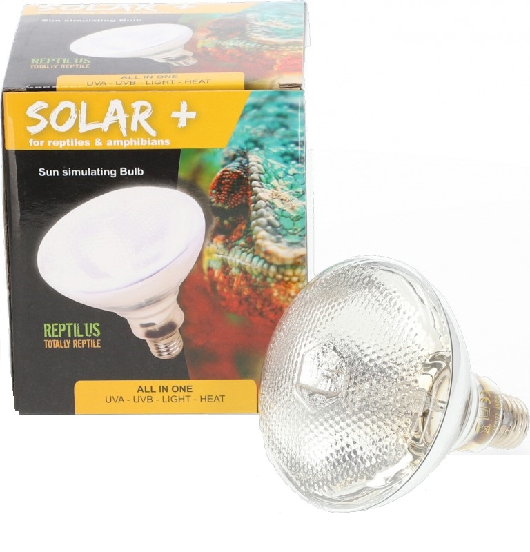 Reptil'us Ampoule Solar+ tout en un pour reptiles et amphibiens 