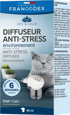 Francodex Anti-Stress-Diffusor + Katze Nachfüllung - 48ml  