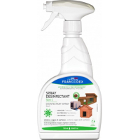 Francodex Spray Nettoyant et désinfectant - 750ml