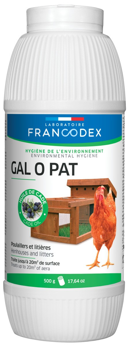 Francodex Gal O Pat für Hühnerstall und Wurf - 500g