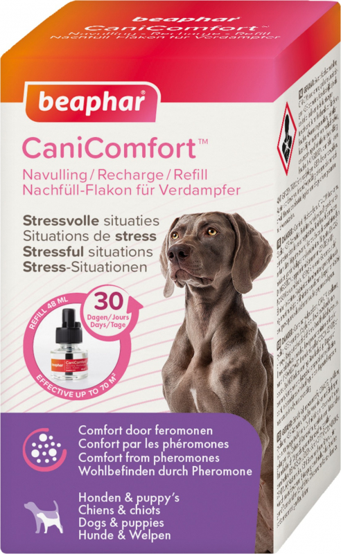 CaniComfort, Navulling met feromonen voor stressvolle situaties