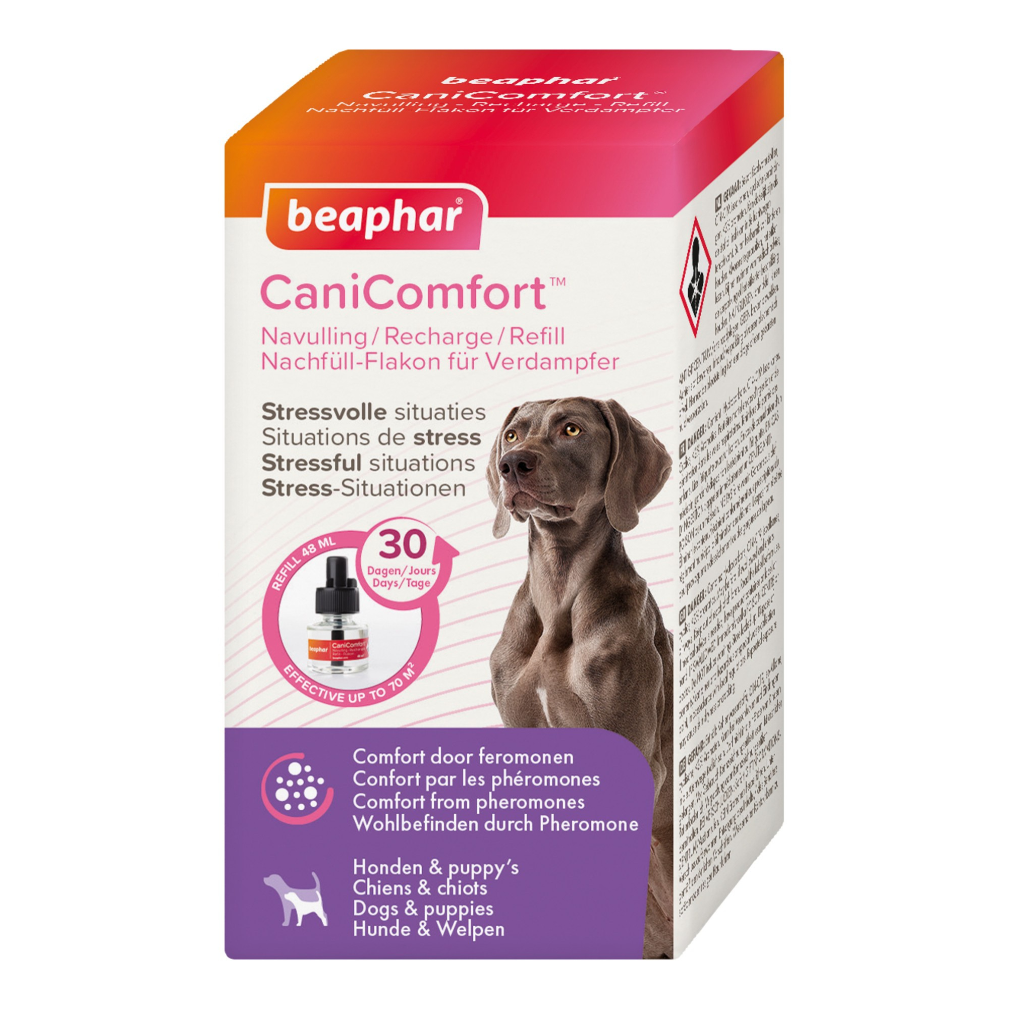 CaniComfort,recarga de feromônio para cães e cachorros