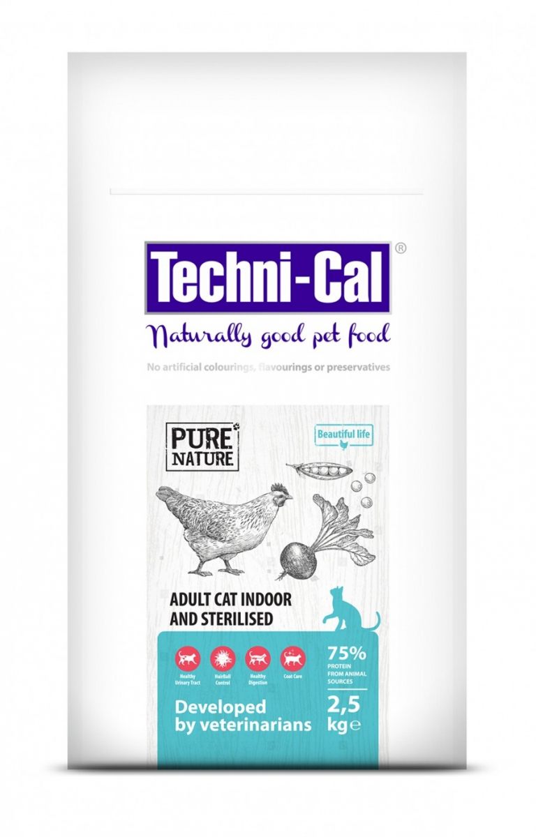 Techni Cal Adult Cat Indoor Croquettes Pour Chat Adulte D Interieur Sterilise