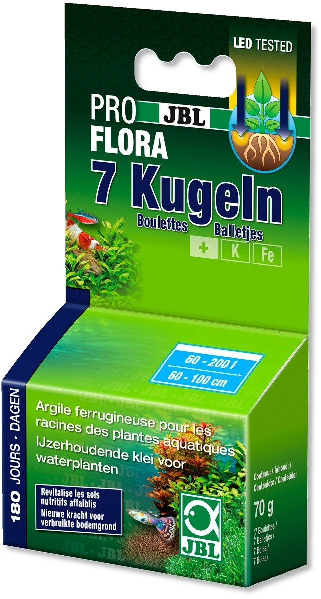 JBL Kugeln 7 bolas fertilizantes para plantas aquáticas