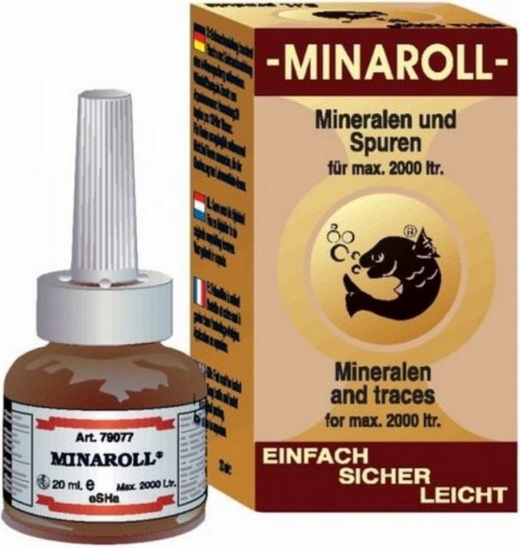 eSHa Minaroll Vitamines, minéraux et oligo-éléments pour poissons d'eau douce et d'eau de mer
