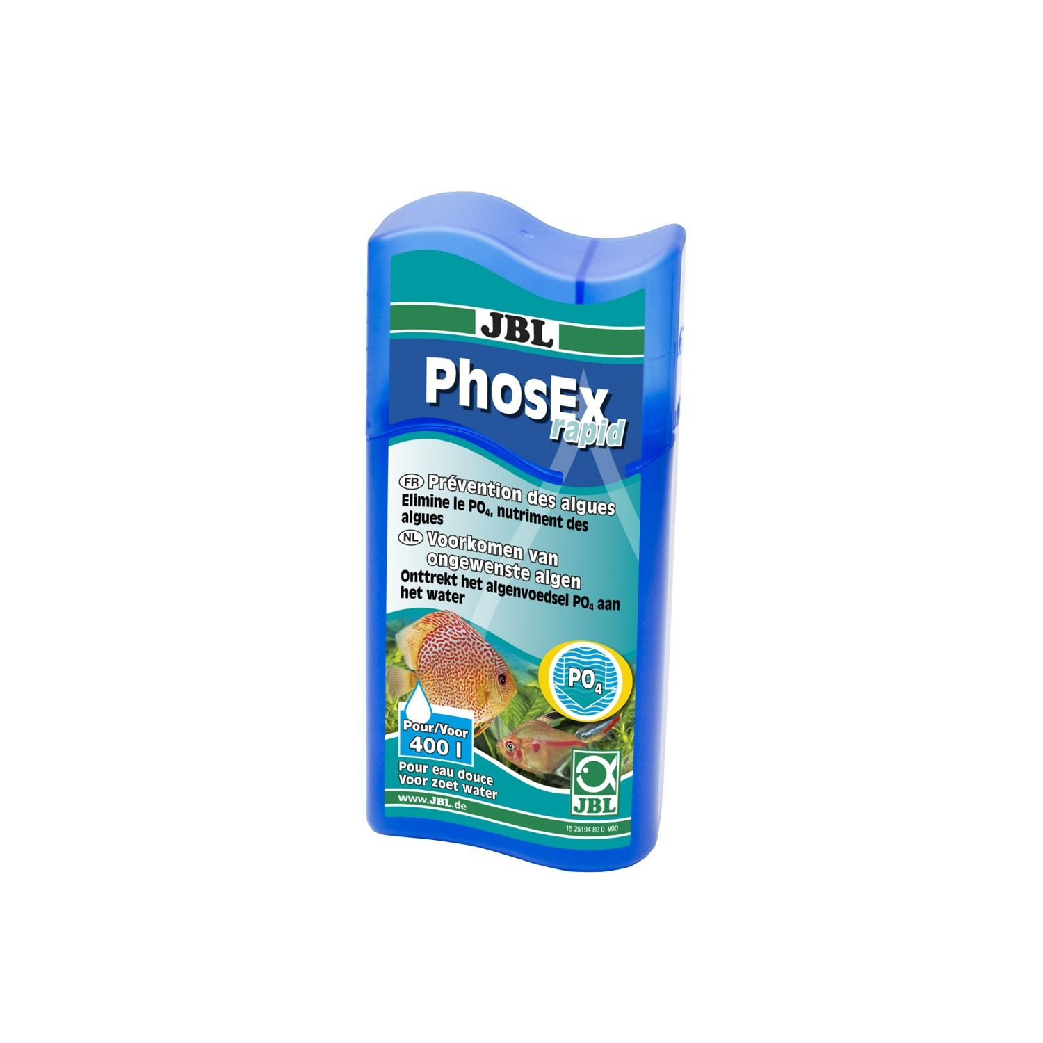 JBL PhosEx Rapid Anti-fosfatos para aquário
