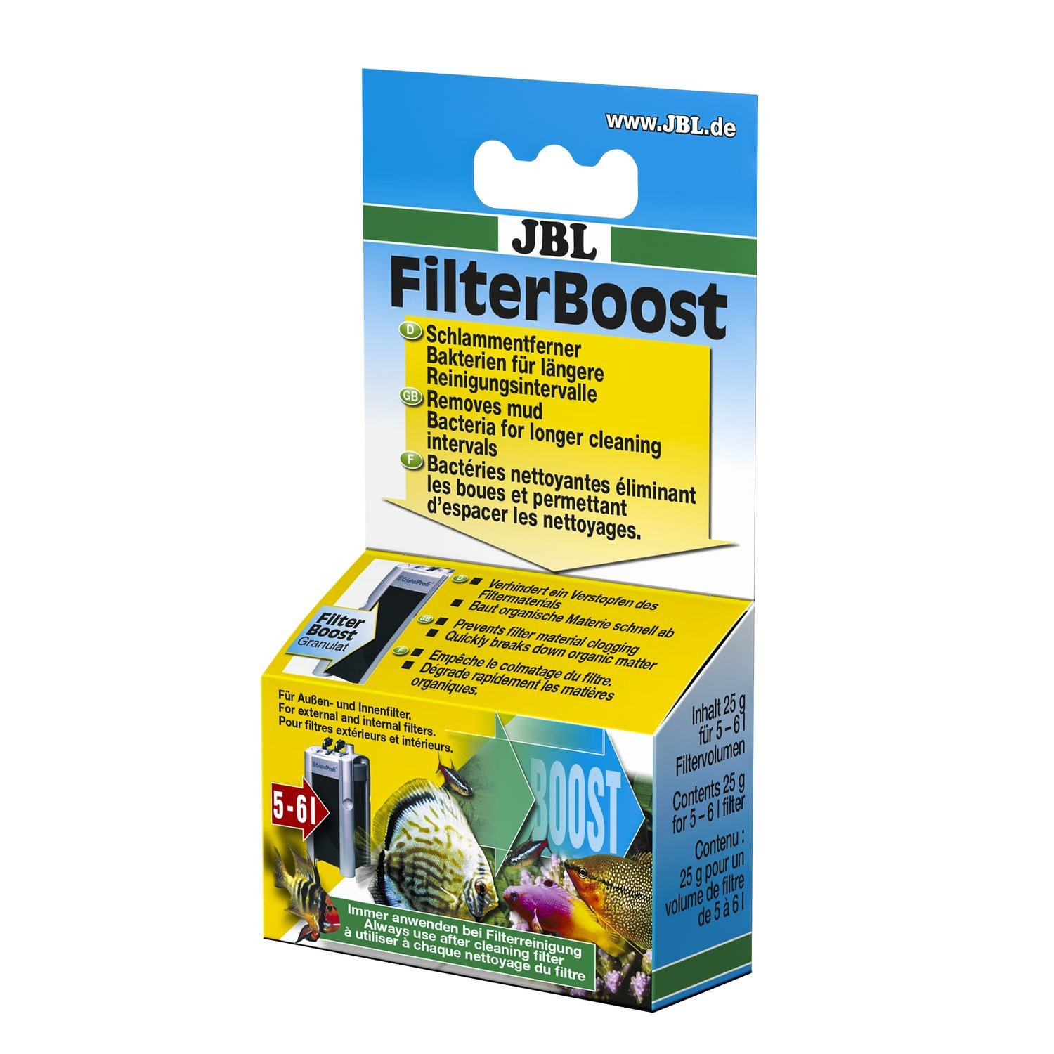 FilterBoost Bacterias para optimizar el rendimiento del filtro
