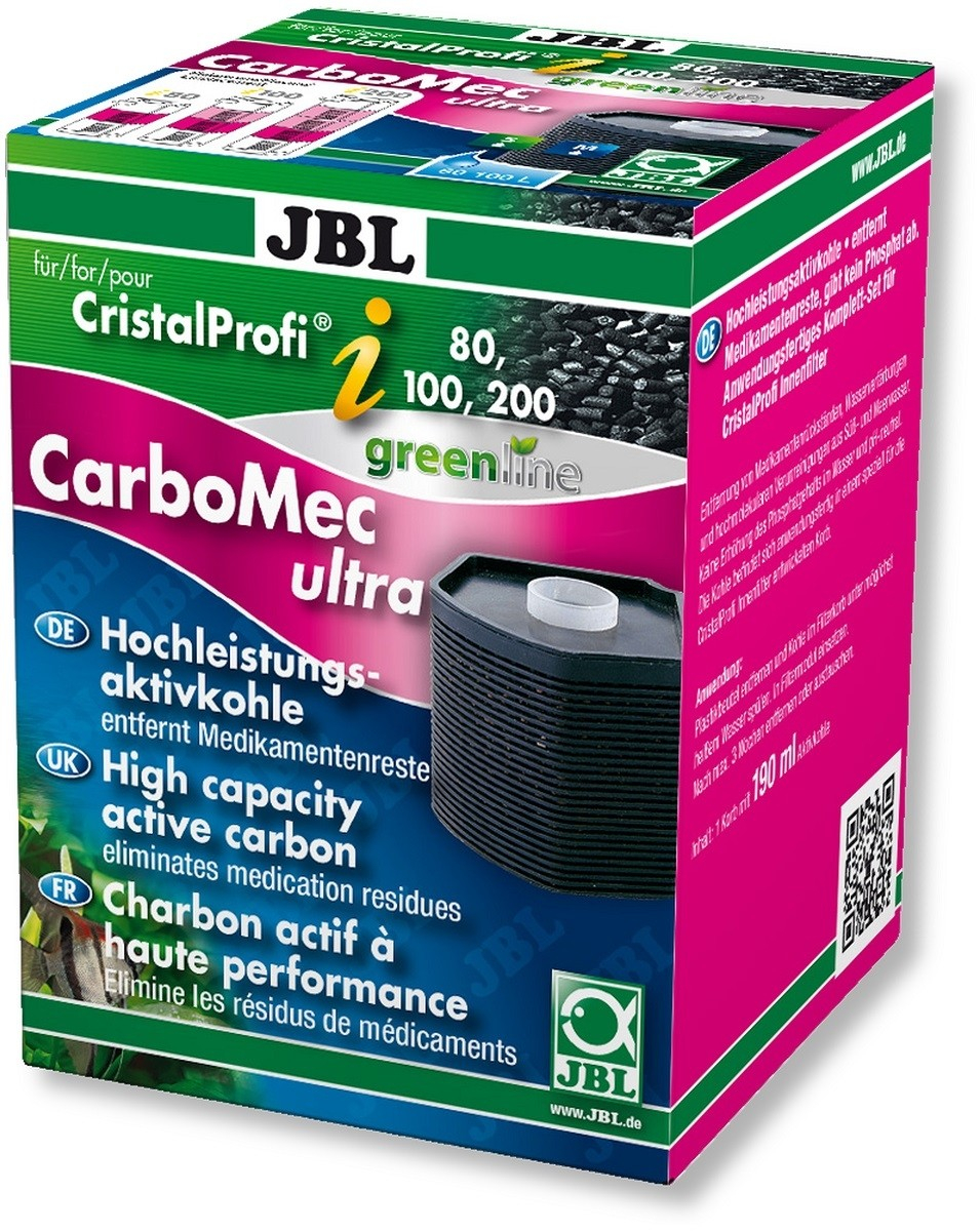 JBL CarboMec Ultra Carvão activo para filtro CristalProfi i80, i100, i200
