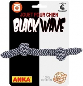 Anka Corde à noeuds Black wave - Plusieurs tailles