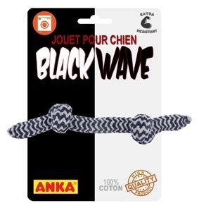 Anka Seil mit Knoten Black wave - Verschiedene Größen