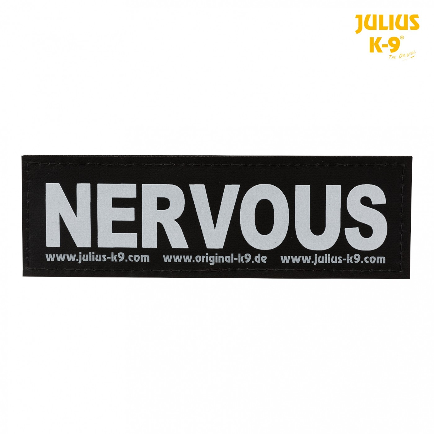 2 etiquetas con velcro Julius-K9® NERVOUS