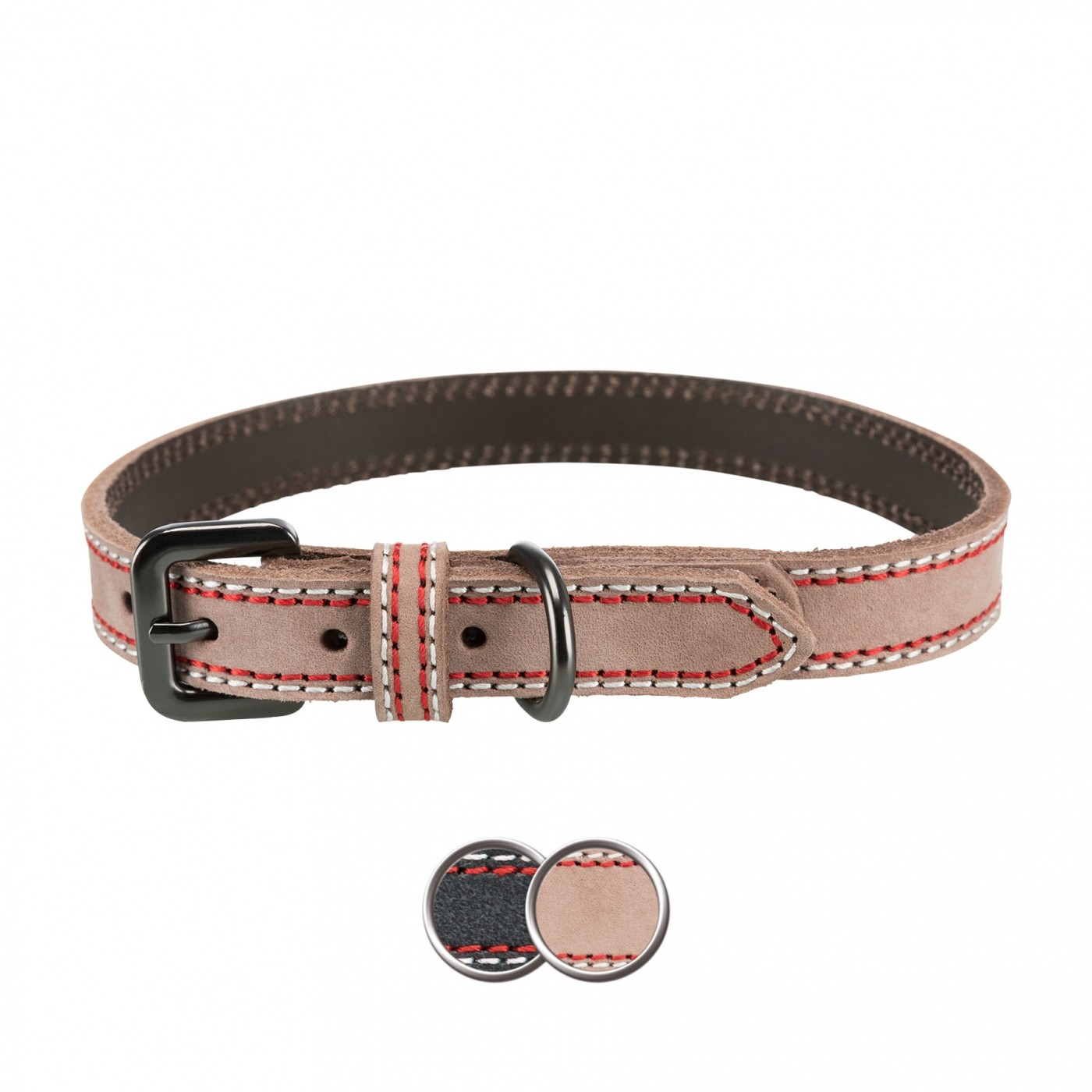Collar para perro color capuchino Native - 6 tallas disponibles