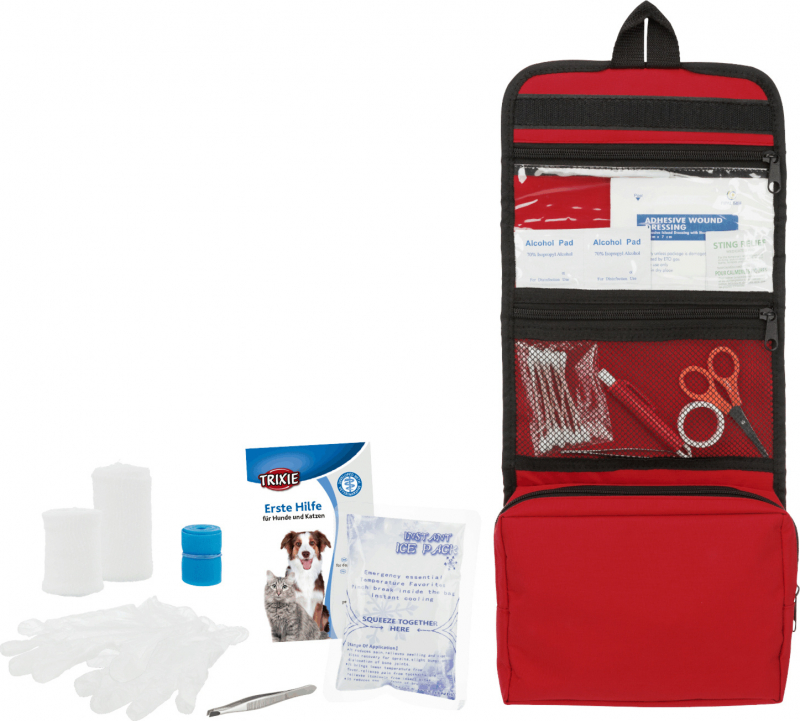 Trixie Kit de primeiros socorros premium para cães e gatos