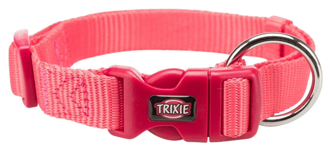 Coleira para cães Premium Trixie, Coral
