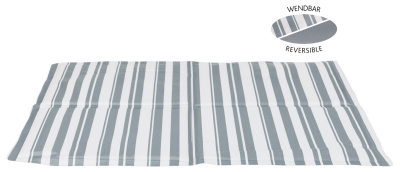 Matelas rafraîchissant blanc et gris - 2 tailles