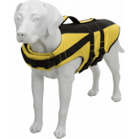 Gilet de sauvetage ou de flottaison pour chiens Jaune/Noir plusieurs tailles disponibles