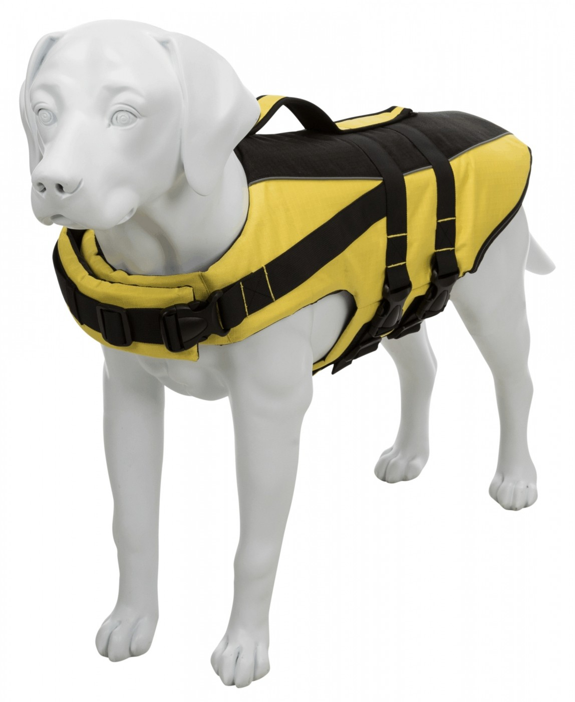 Schwimmweste für Hunde Gelb / Schwarz - in verschiedenen Größen erhältlich