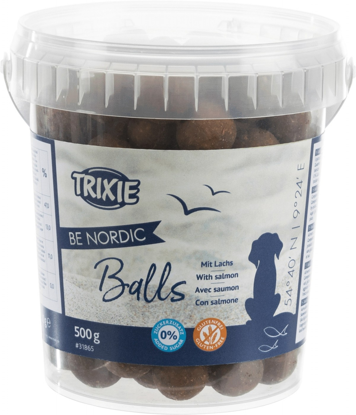 BE NORDIC Balls de salmón premios para perros