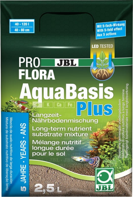 JBL AquaBasis plus Substrat nourrissant pour aquarium