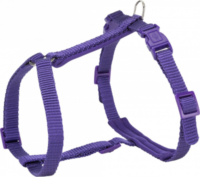 Harnais Premium Trixie pour chat avec laisse - Violet - 2 tailles disponibles