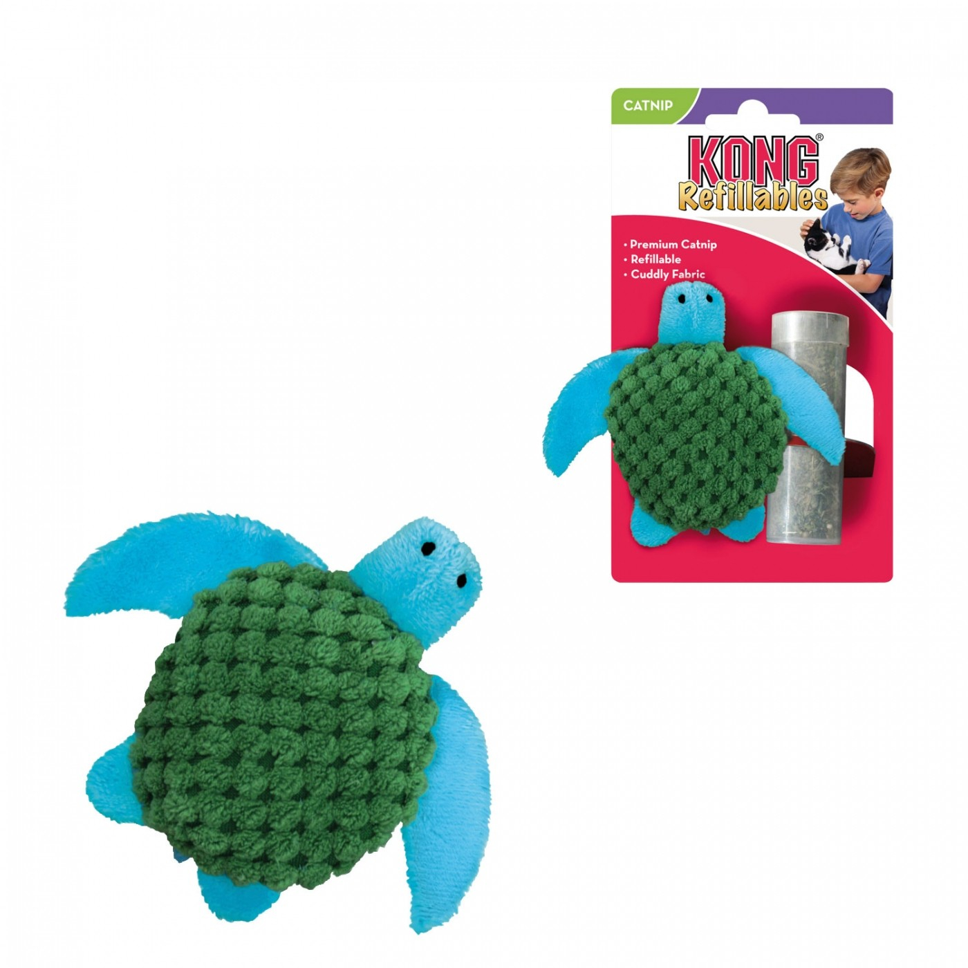KONG Cat Turtle Refillable