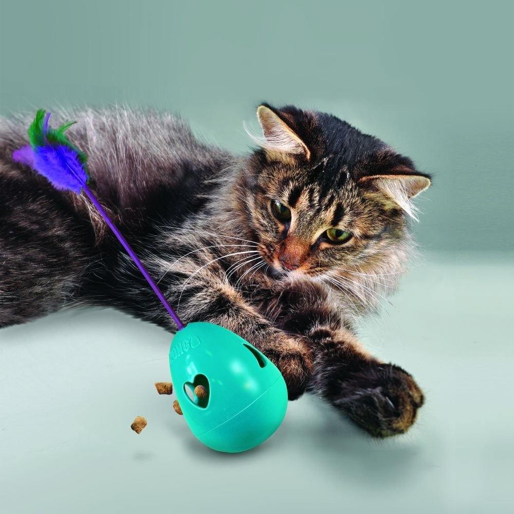 KONG Jouet pour chat Infused Tippin Treat