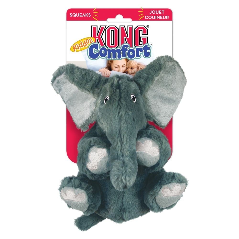 Peluche pour chien Comfort Kiddos Elephant - Deux tailles disponibles 