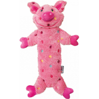 KONG Peluche sonoro para perro Low Stuff Speckles Pig