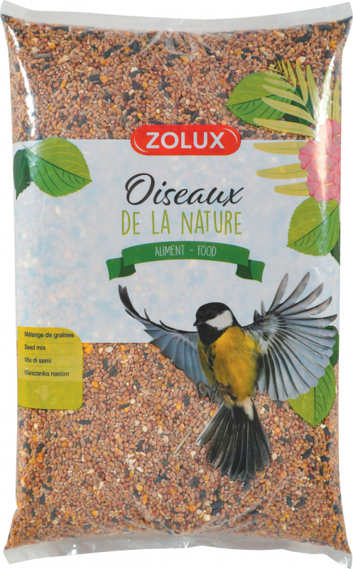 Zolux Mélange graines pour oiseaux du jardin - 2 et 5kg