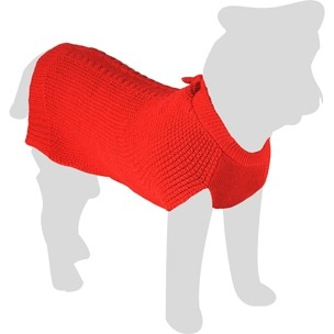 Pull pour chien Tricot Sienna Rouge Flamingo 