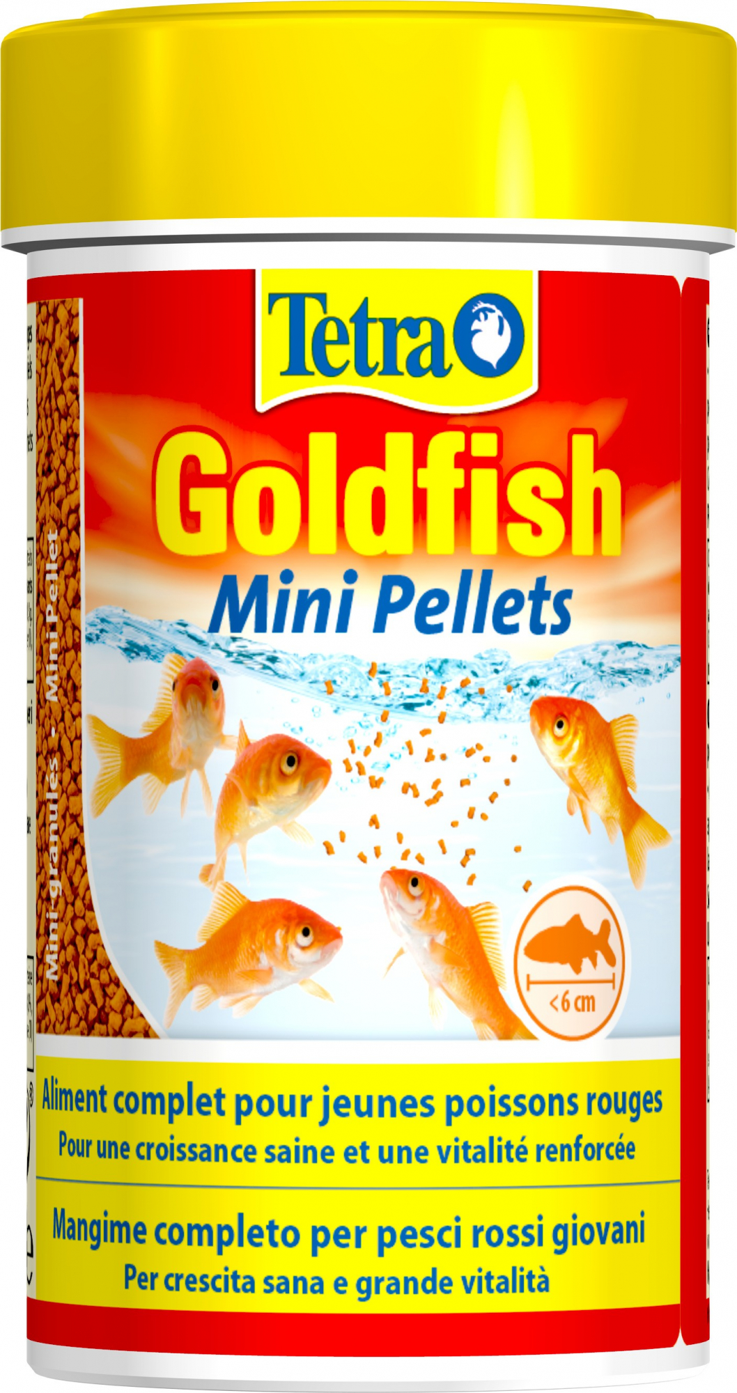 Zolux Tetra Goldfish mini granuli per giovani pesci rossi - 100ml