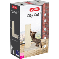Zolux Poteau à griffer XXL City Cat beige - Ø 17 - H 62 cm