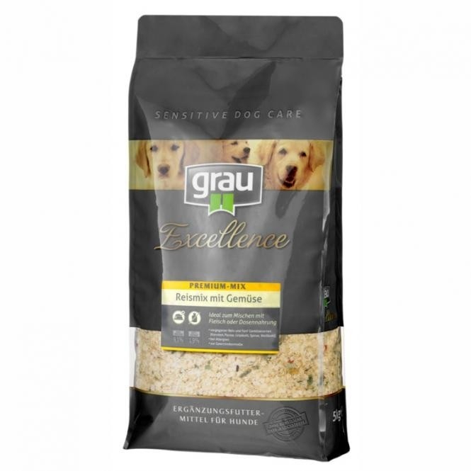 GRAU PREMIUM Reis-Gemüse-Mischung für BARF Hundefutter
