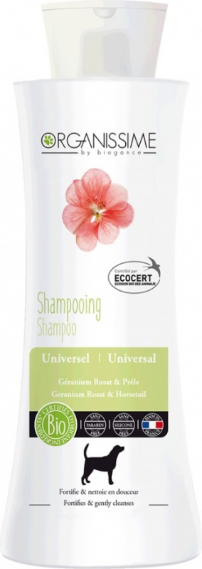 Shampoo orgânico universal para cão